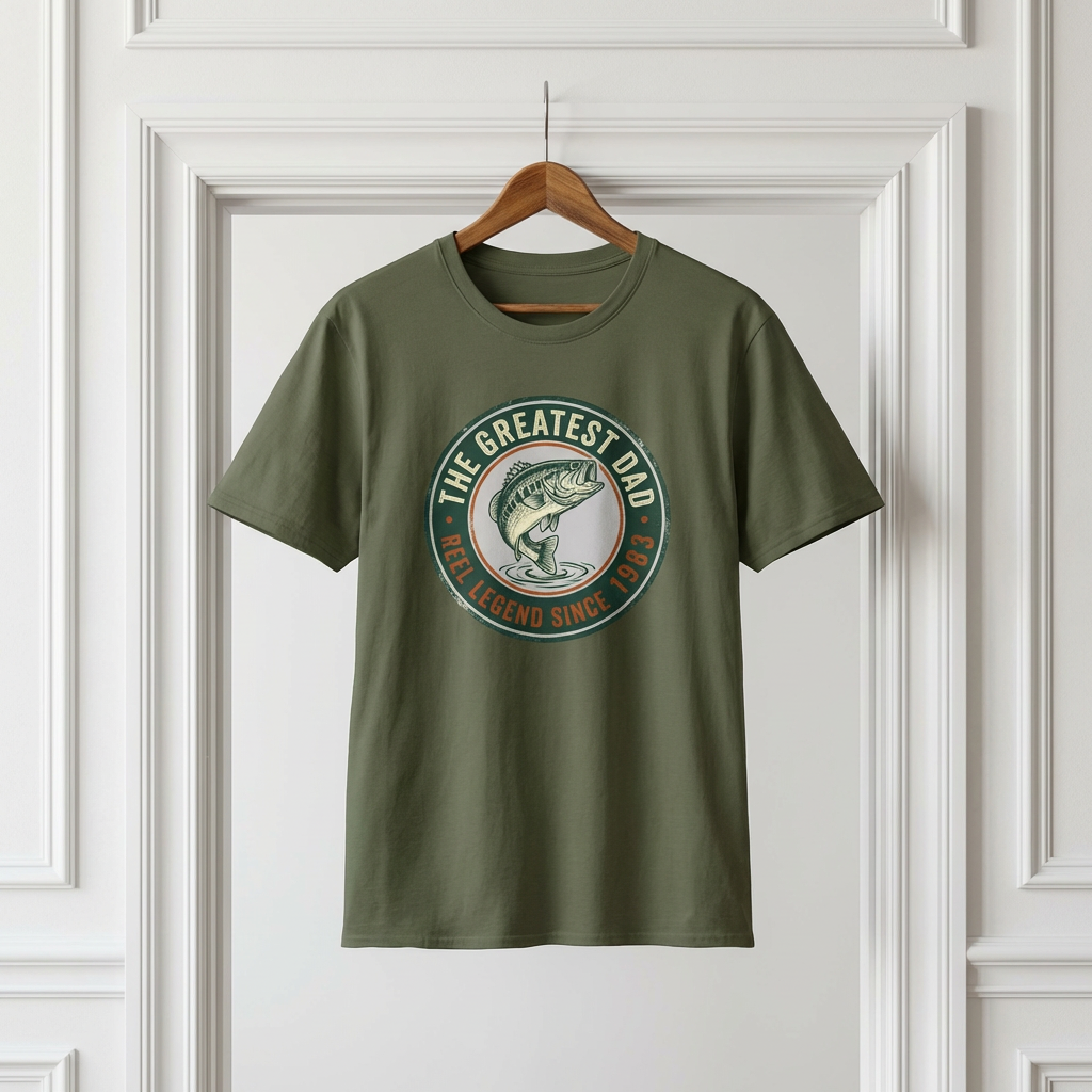 "The Greatest Dad: Real Legend Since 1983" T-Shirt