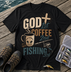 God 1st Coffee 2nd Fishing 3rd T-Shirt