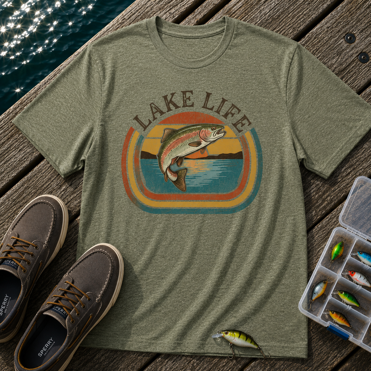 Lake Life Fishing T-Shirt