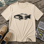 Bass, river silhouette T-Shirt