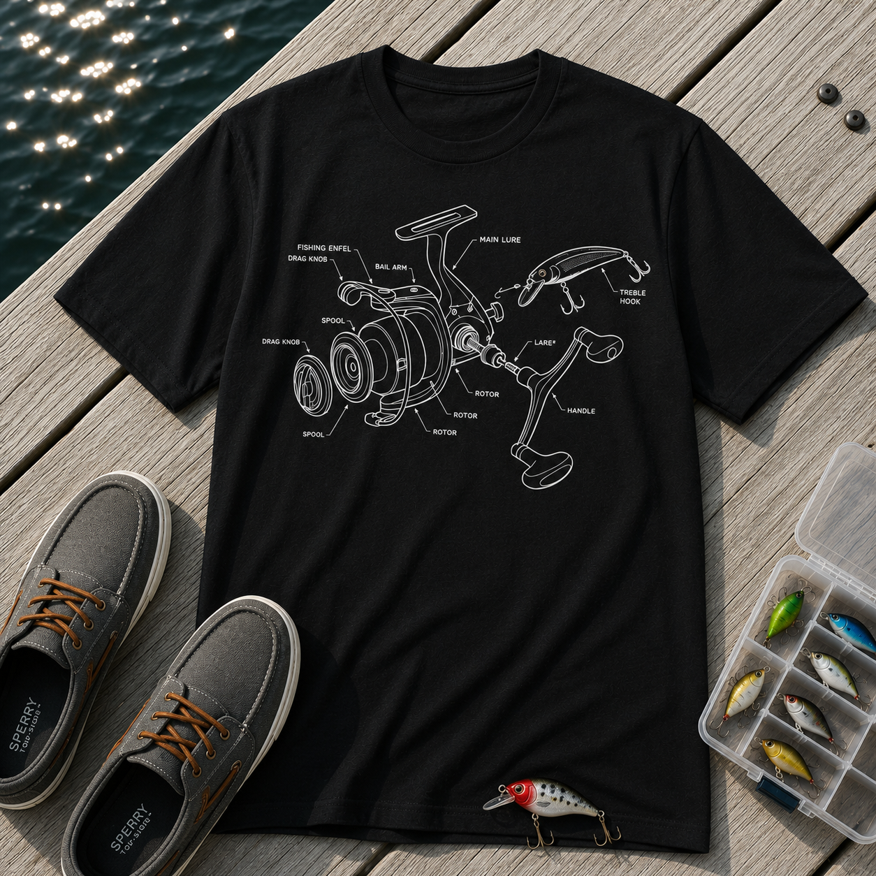 Fishing Reel T-Shirt