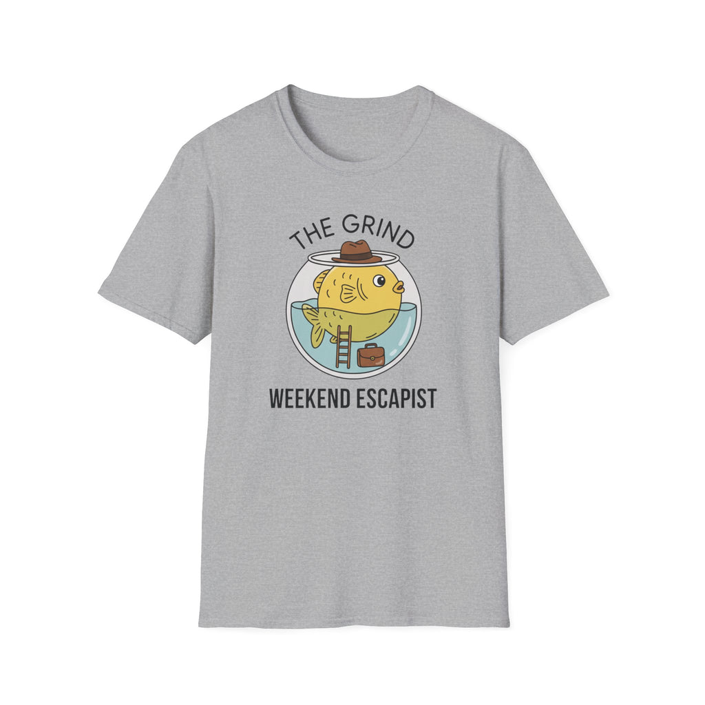 Weekend Escapist T-Shirt — The Grind Cute Fish Adventure Tee