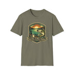 Sunrise, Coffee, Fishing, T-Shirt