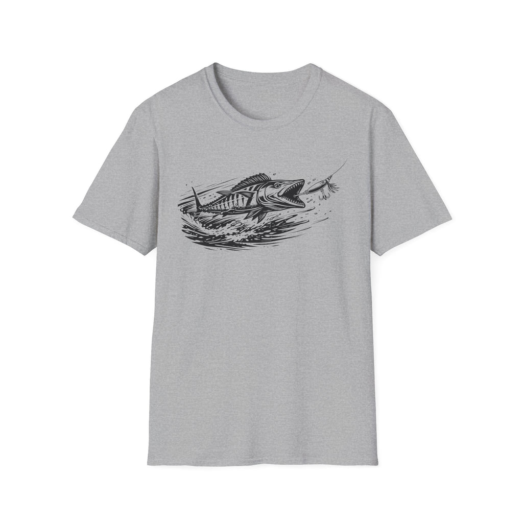 Striped Wahoo Fishing T-Shirt