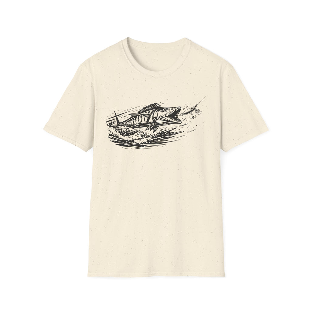 Striped Wahoo Fishing T-Shirt