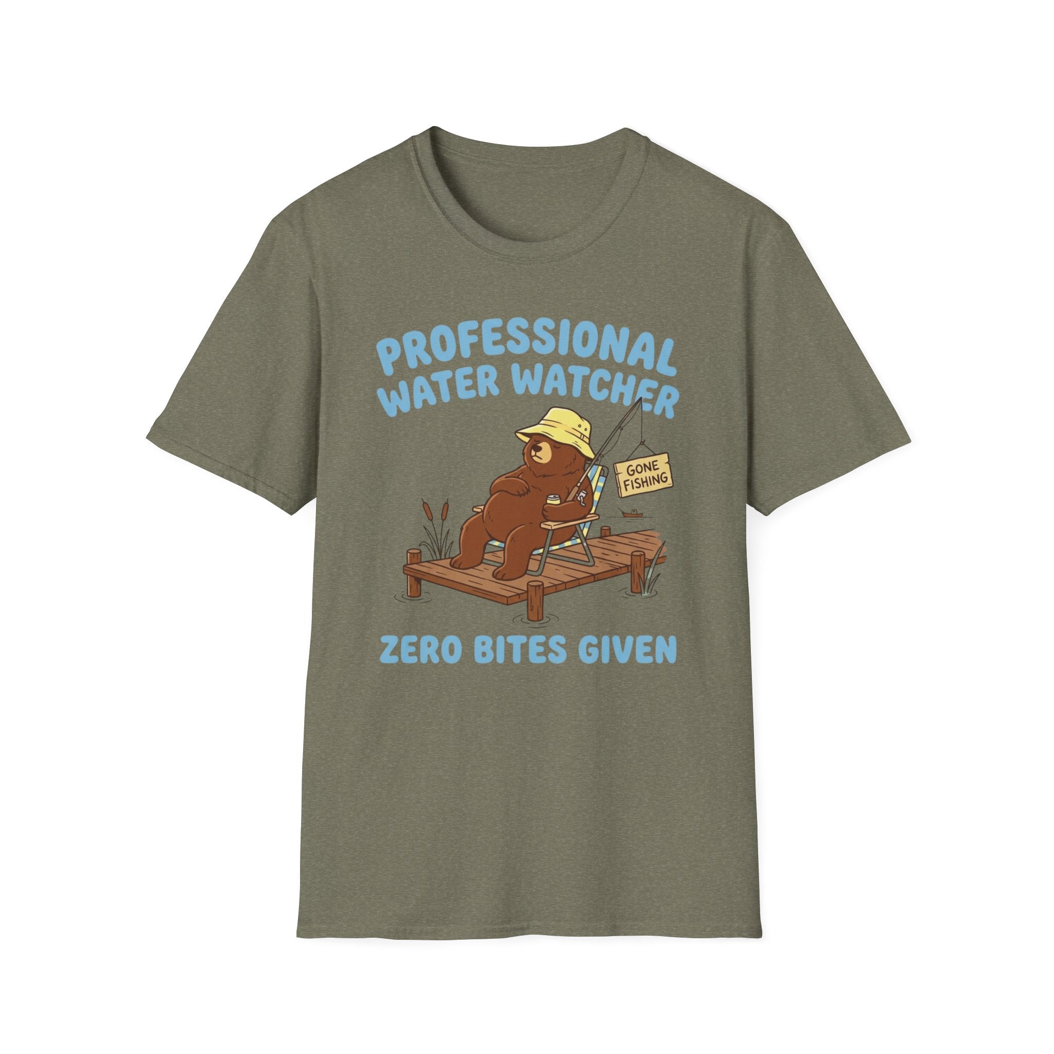 "Zero Bites Given" Fishing T-Shirt