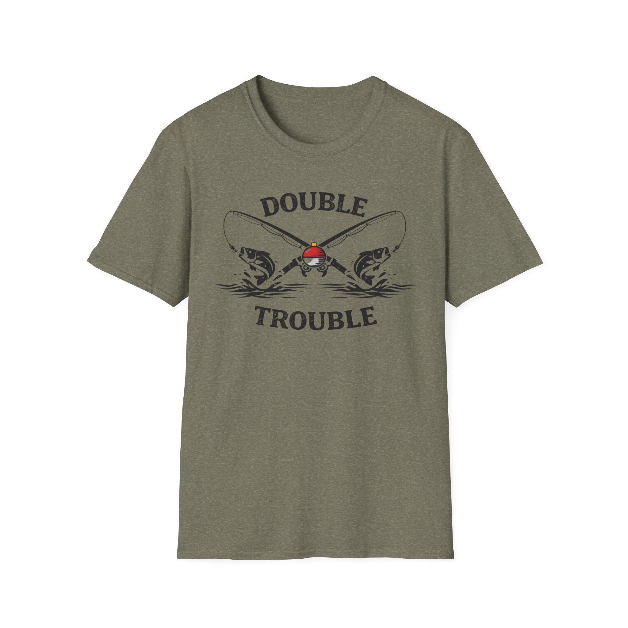 Double Trouble Fishing T-Shirt