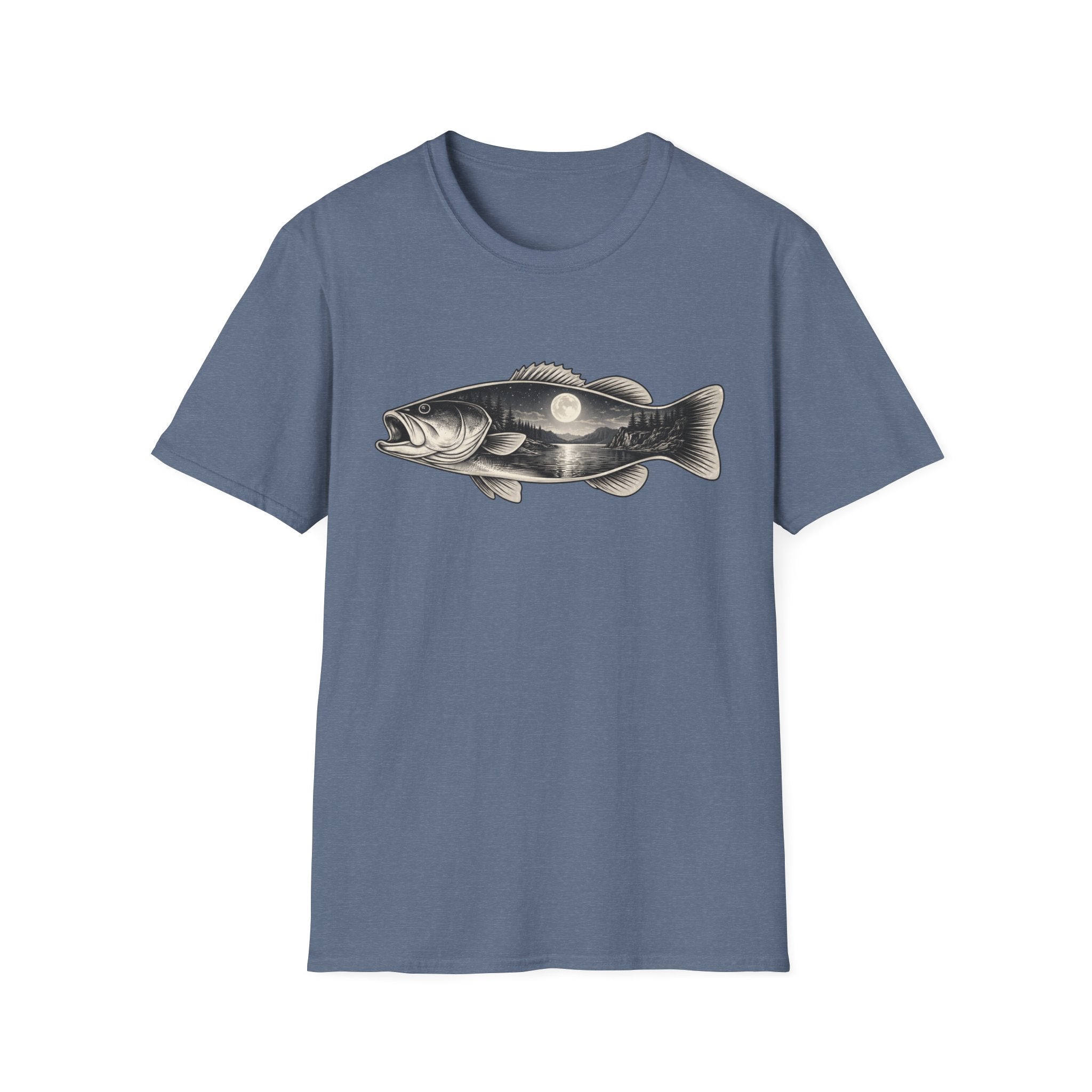 Bass Full Moon silhouette T-Shirt