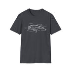 Fishing Lure Anatomy T-Shirt