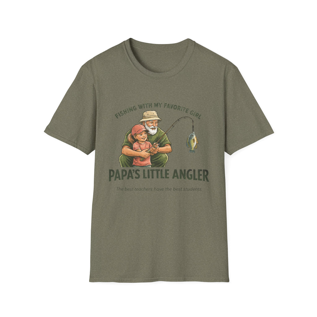 Papa's Little Angler T-Shirt