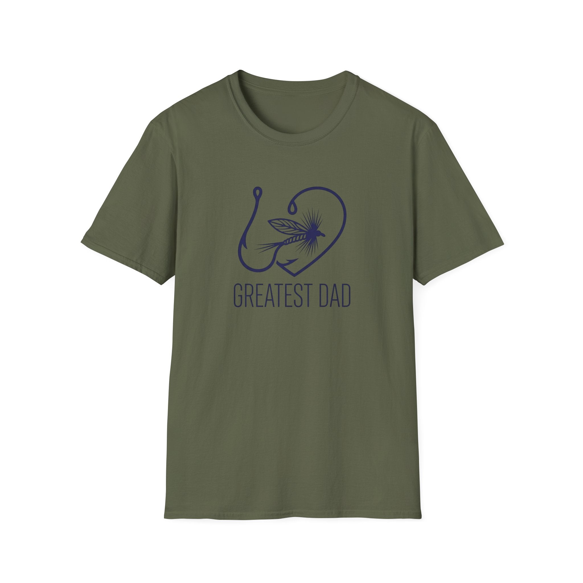 Greatest Dad Fishing Hook T-Shirt