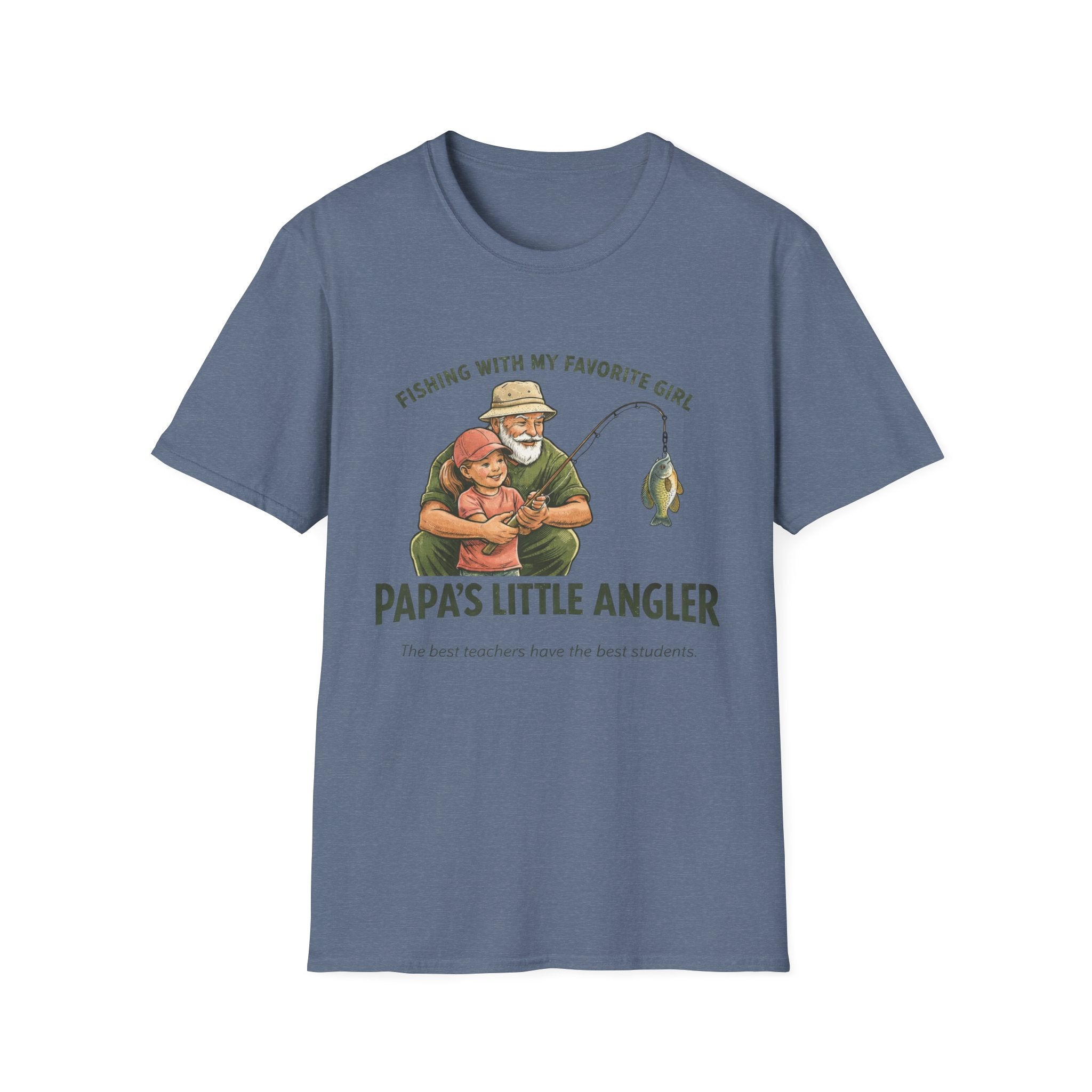 Papa's Little Angler T-Shirt