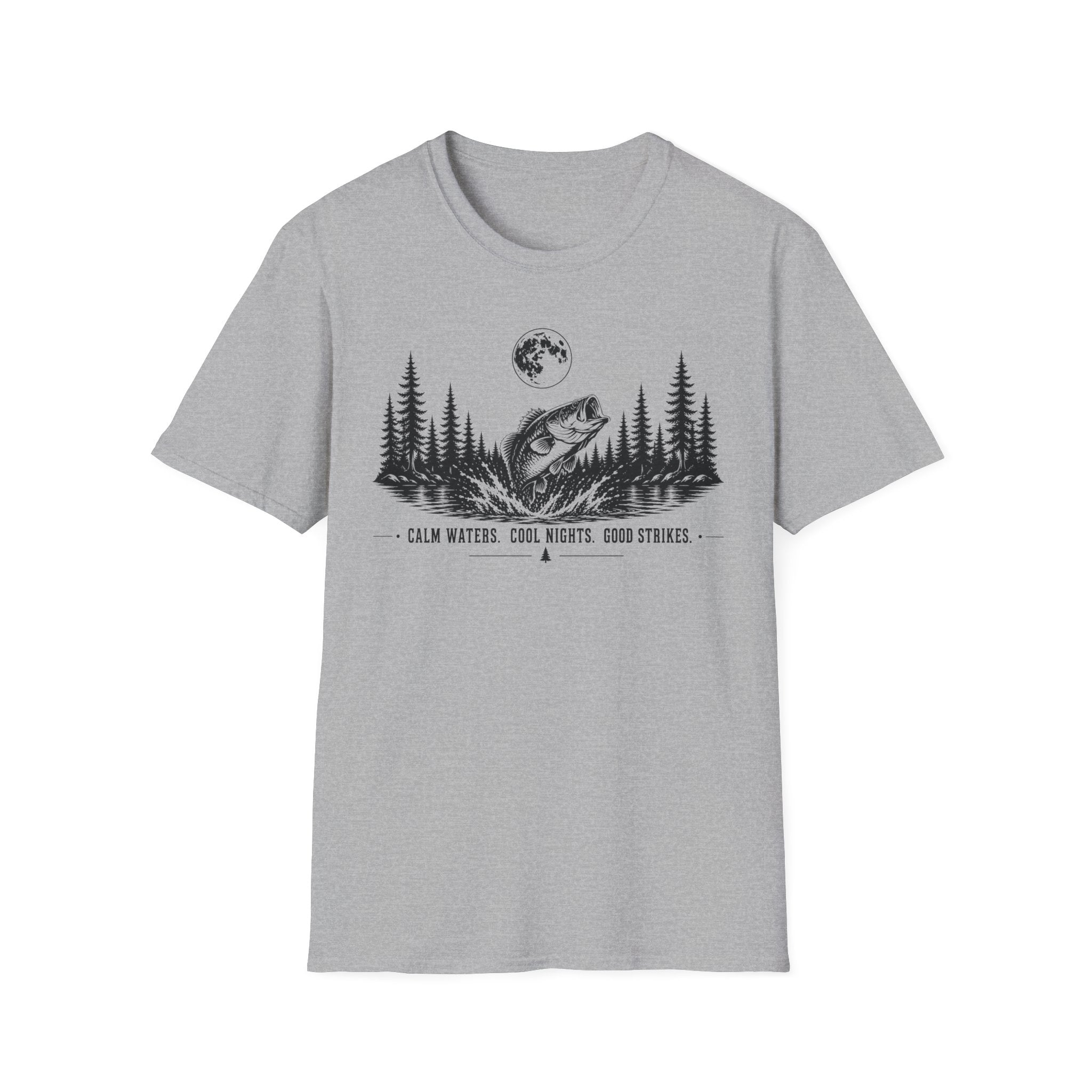 Moon Light Bass Fishing T-Shirt