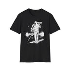 Angler Carrying Big Musky Outdoor Tee T-shirt
