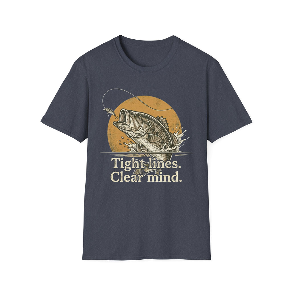 “Tight lines. Clear mind.” T-Shirt