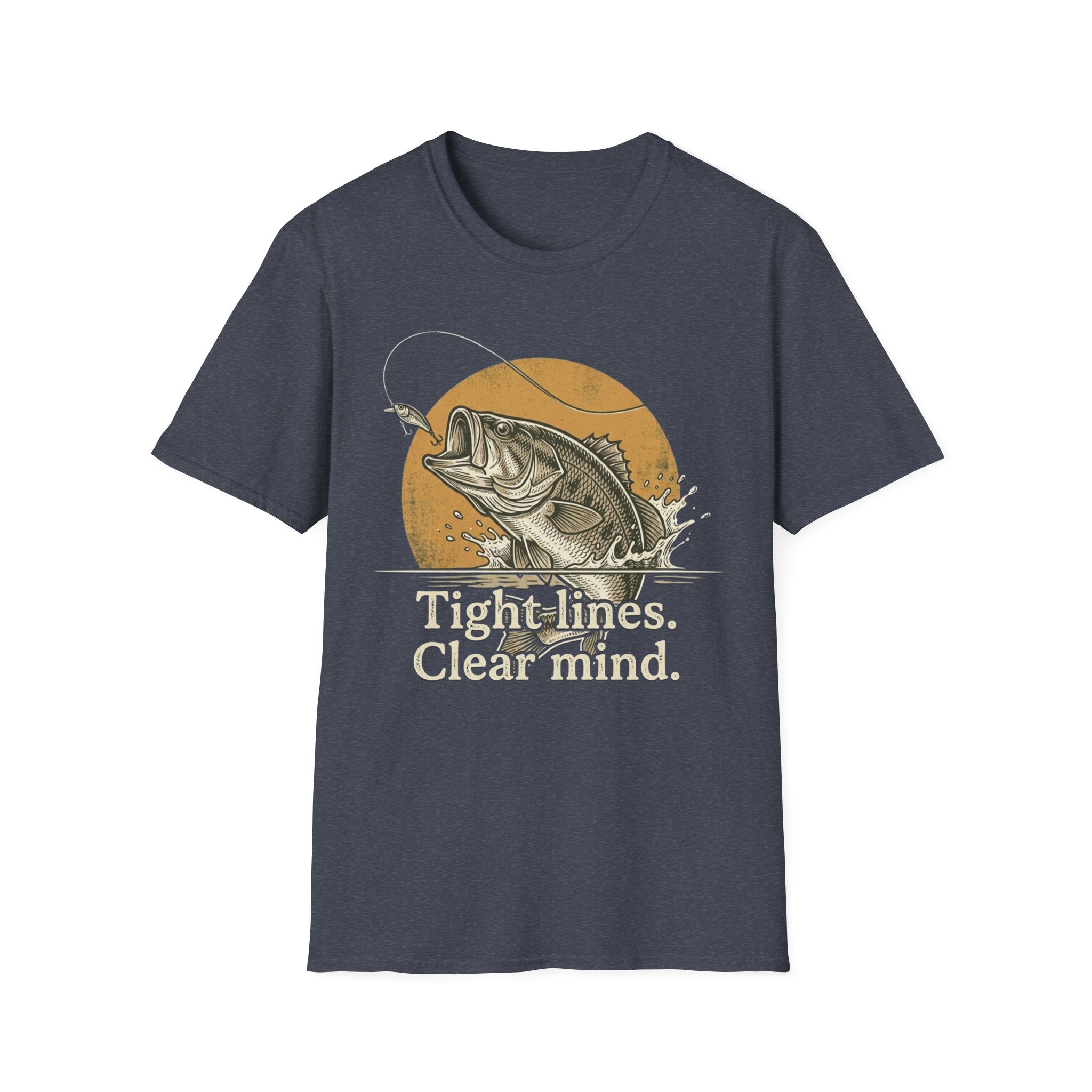“Tight lines. Clear mind.” T-Shirt