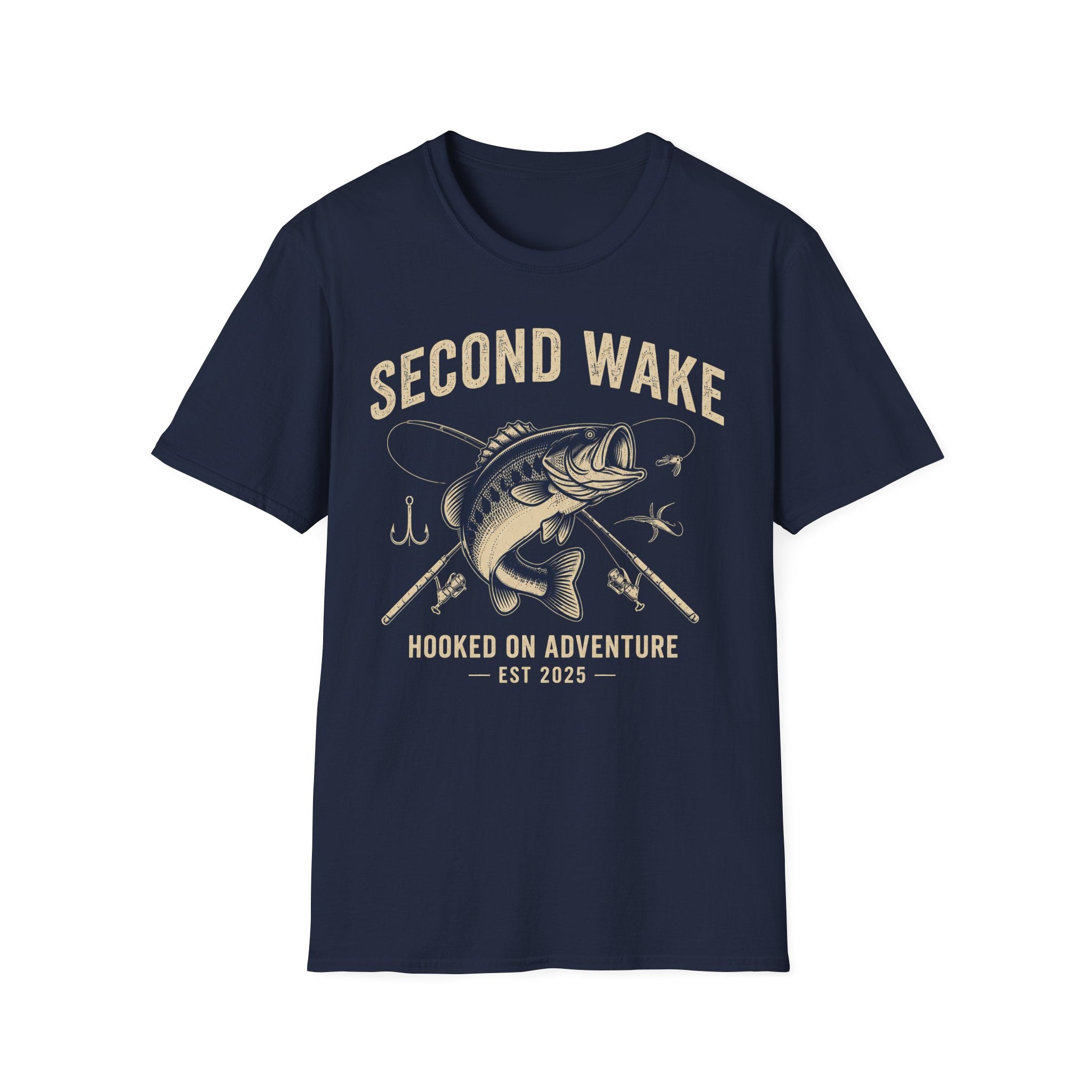 "Secoond Wake, Hooked on Adventure" T-shirt
