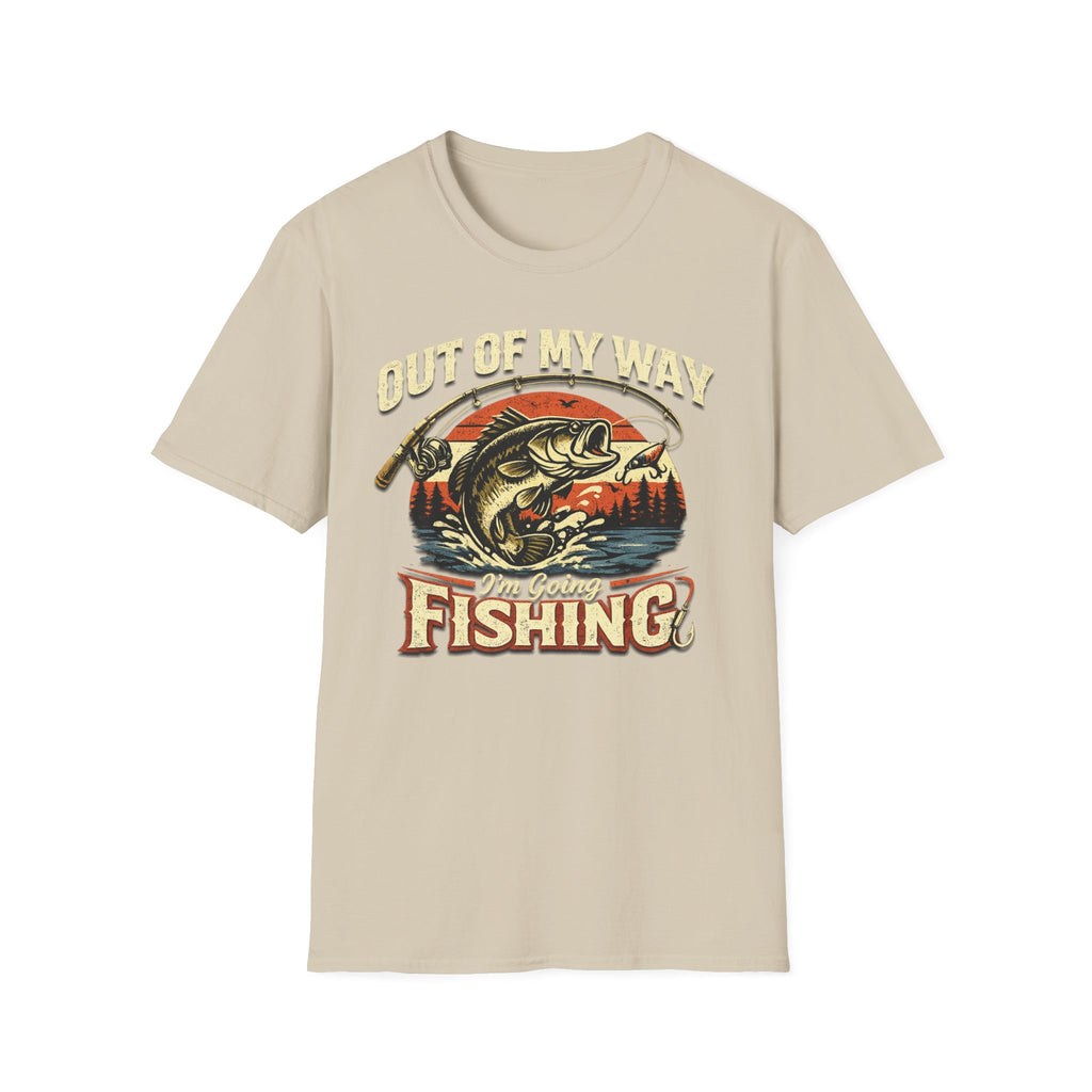 "Out Of My Way I'm Going Fishing" T-shirt