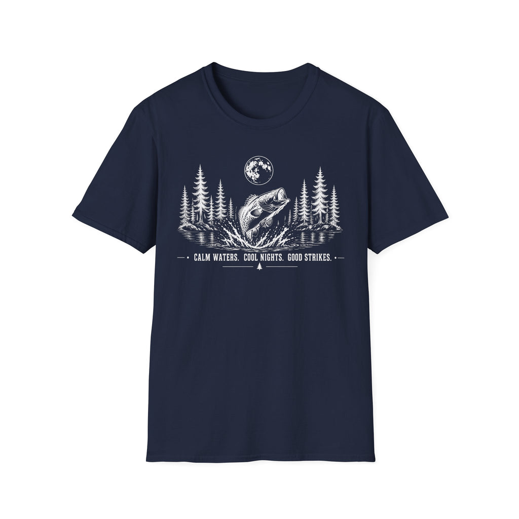 Moon Light Bass Fishing T-Shirt