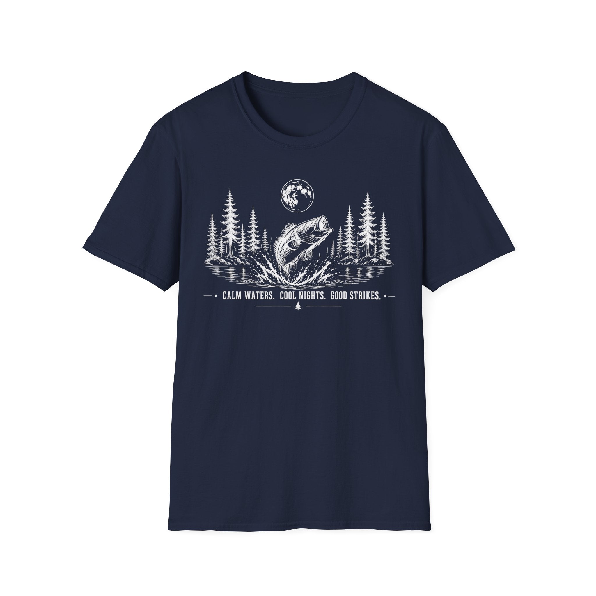 Moon Light Bass Fishing T-Shirt