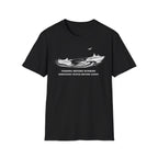 "Fishing Before Sunrise, Shielding Water Before Dawn" T-shirt