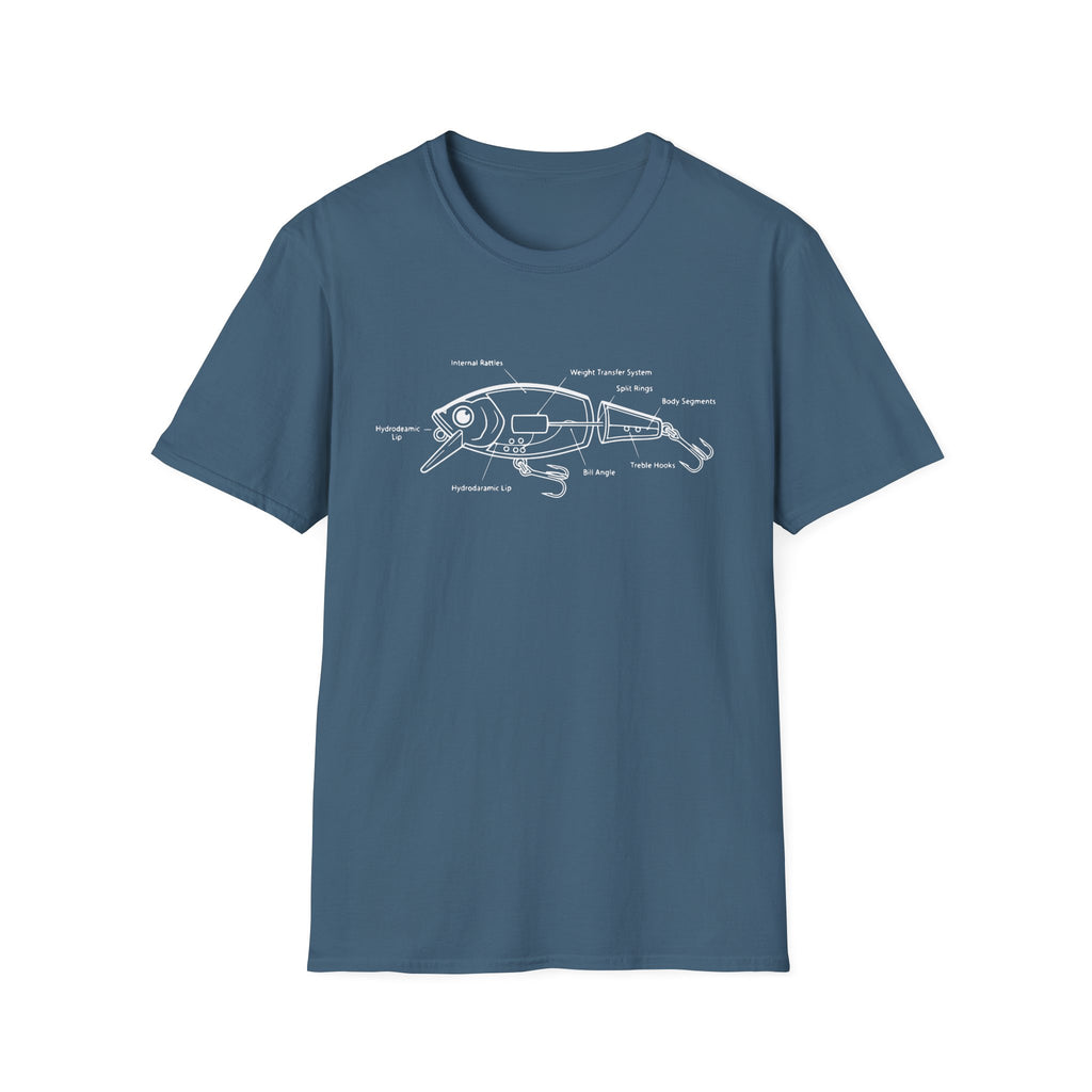Fishing Lure Anatomy T-Shirt