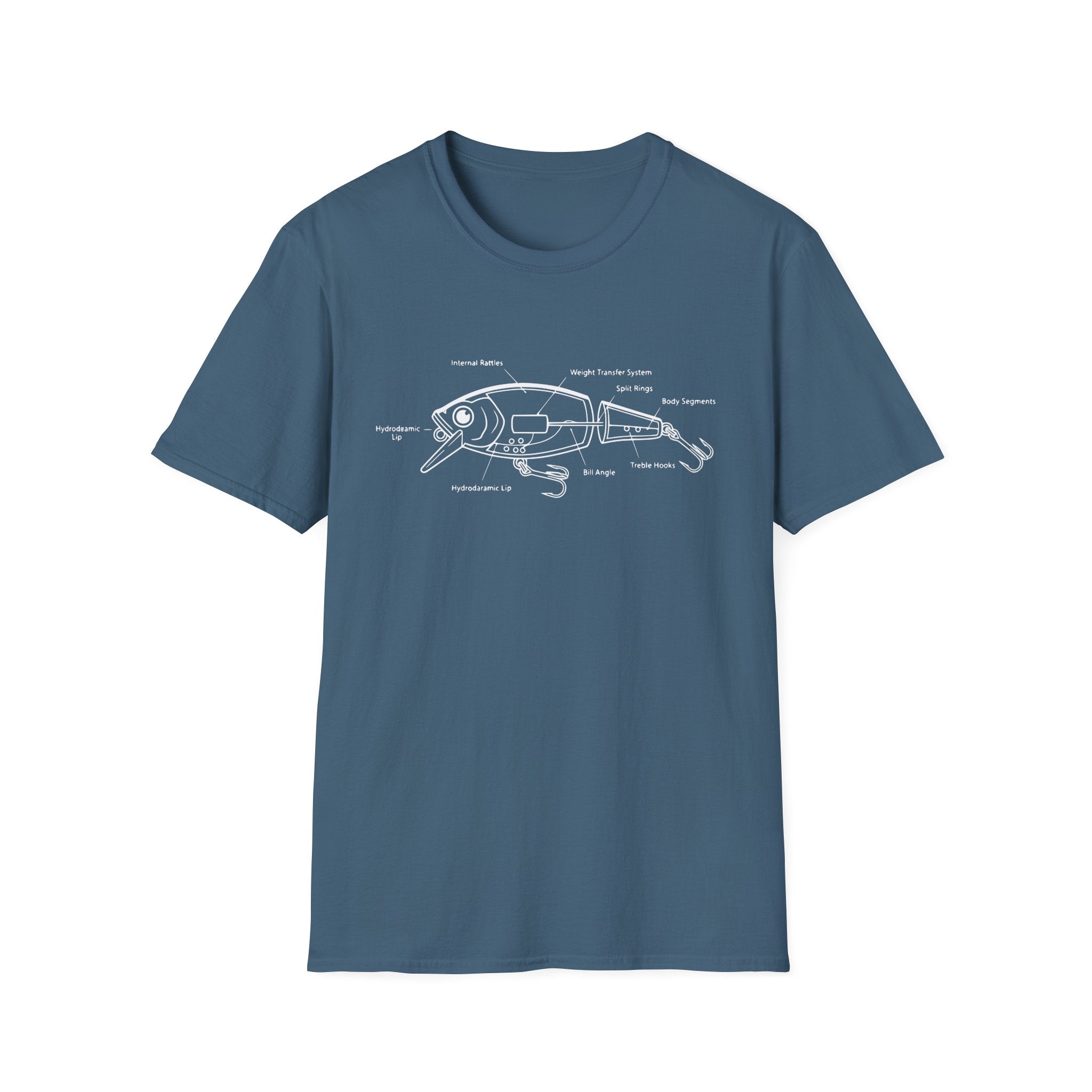 Fishing Lure Anatomy T-Shirt
