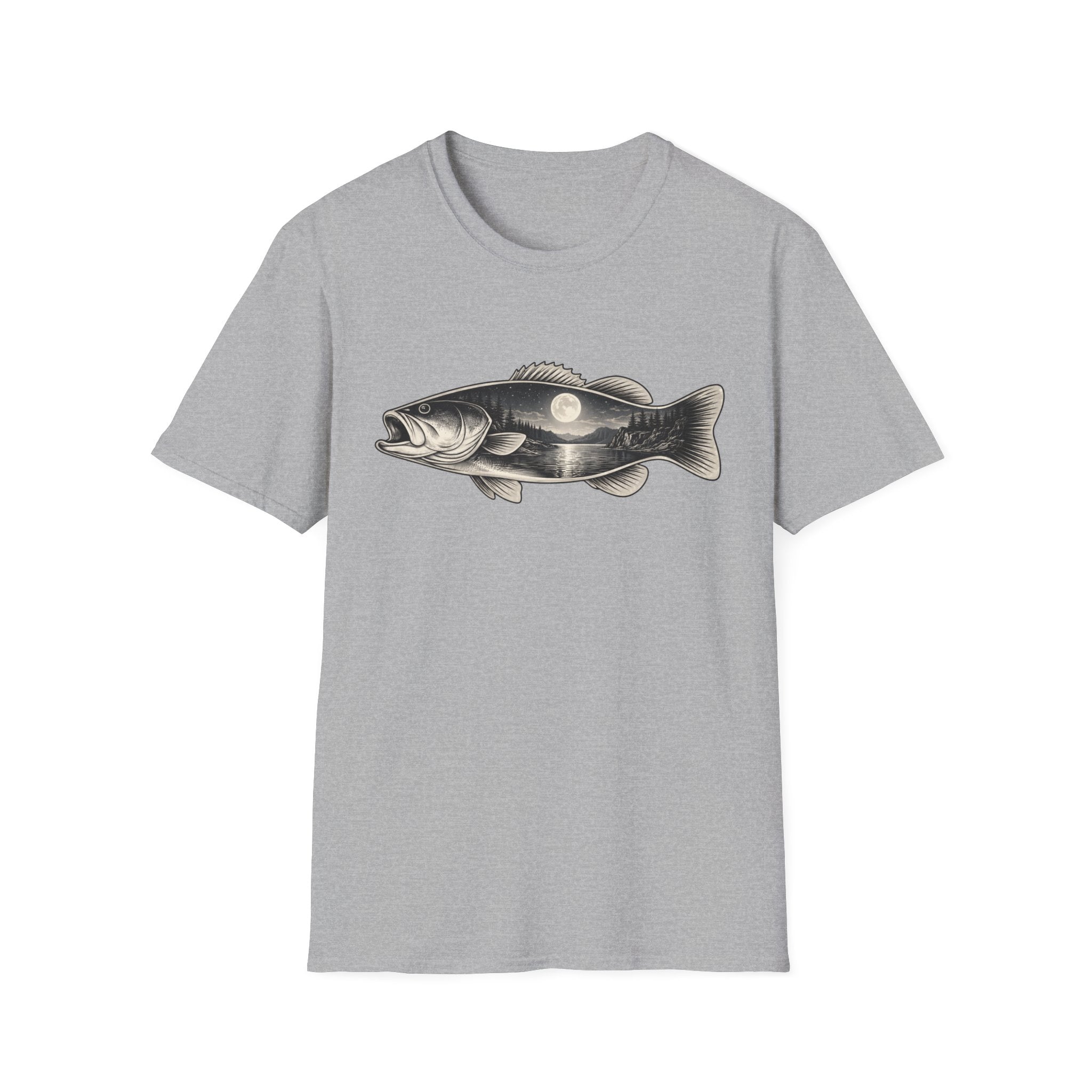 Bass Full Moon silhouette T-Shirt