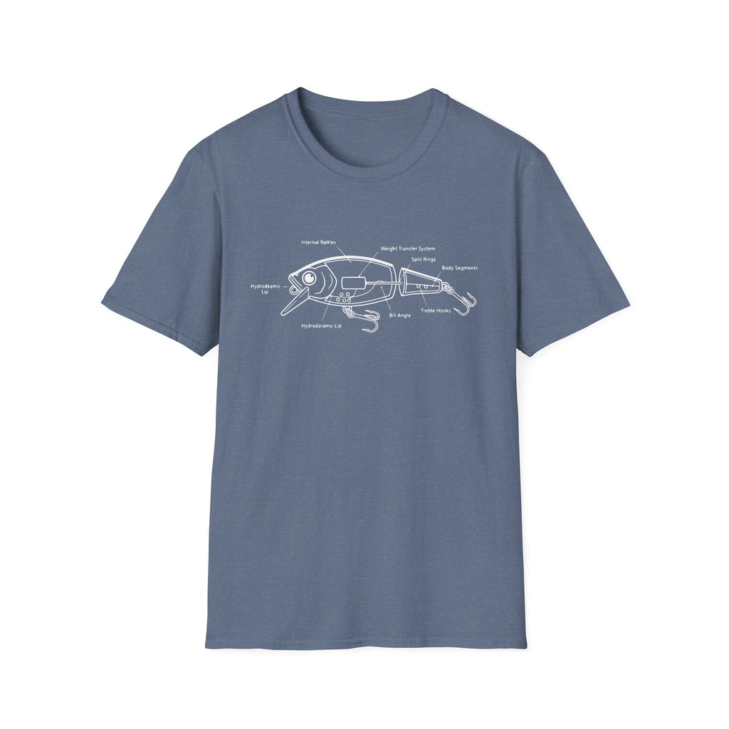 Fishing Lure Anatomy T-Shirt