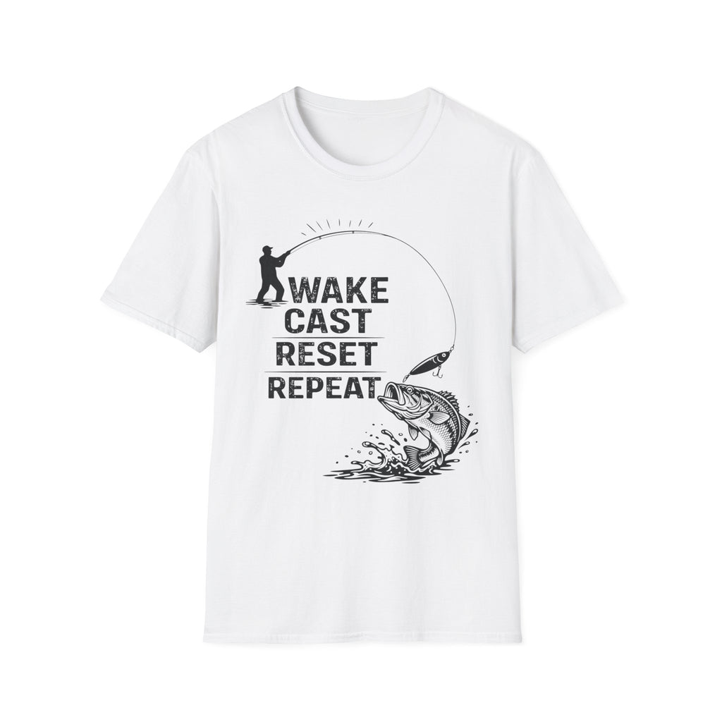 "Wake Cast Reset Repeat" T-Shirt