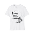 "Wake Cast Reset Repeat" T-Shirt