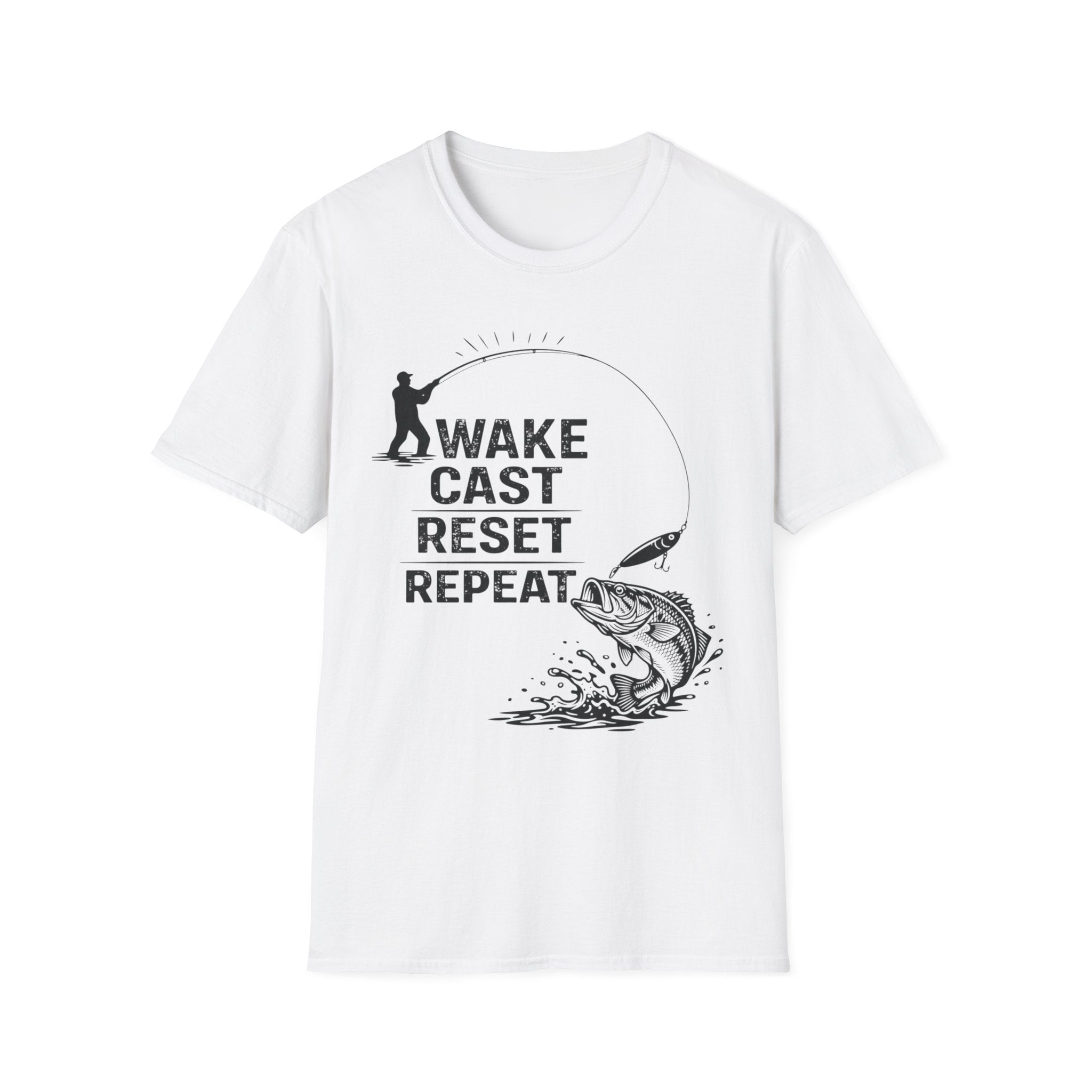 "Wake Cast Reset Repeat" T-Shirt