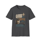 God 1st Coffee 2nd Fishing 3rd T-Shirt