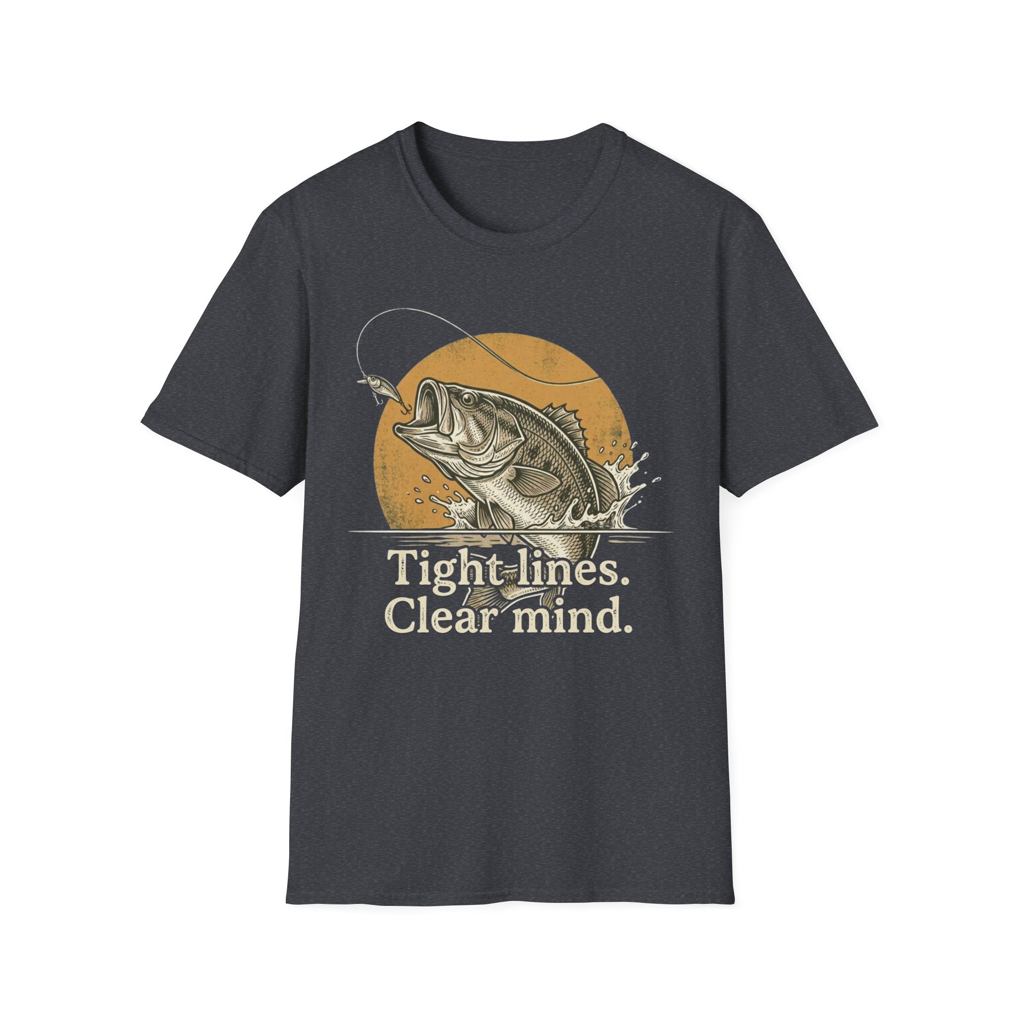 “Tight lines. Clear mind.” T-Shirt