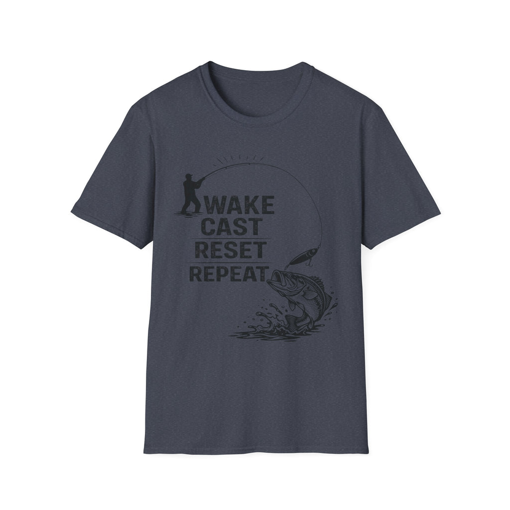 "Wake Cast Reset Repeat" T-Shirt