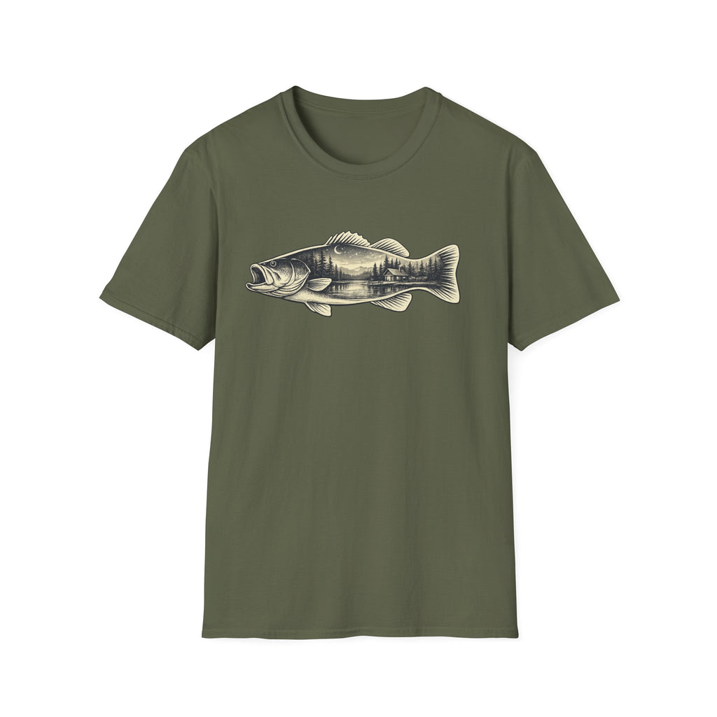 Bass Lake Scene T-Shirt