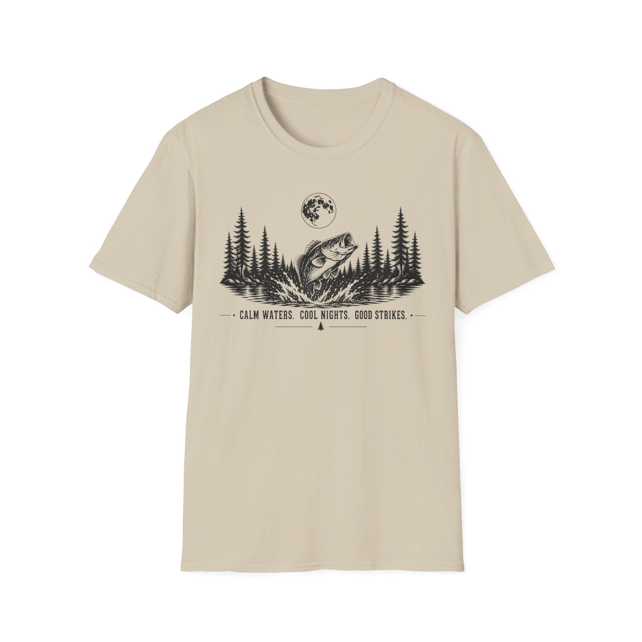 Moon Light Bass Fishing T-Shirt