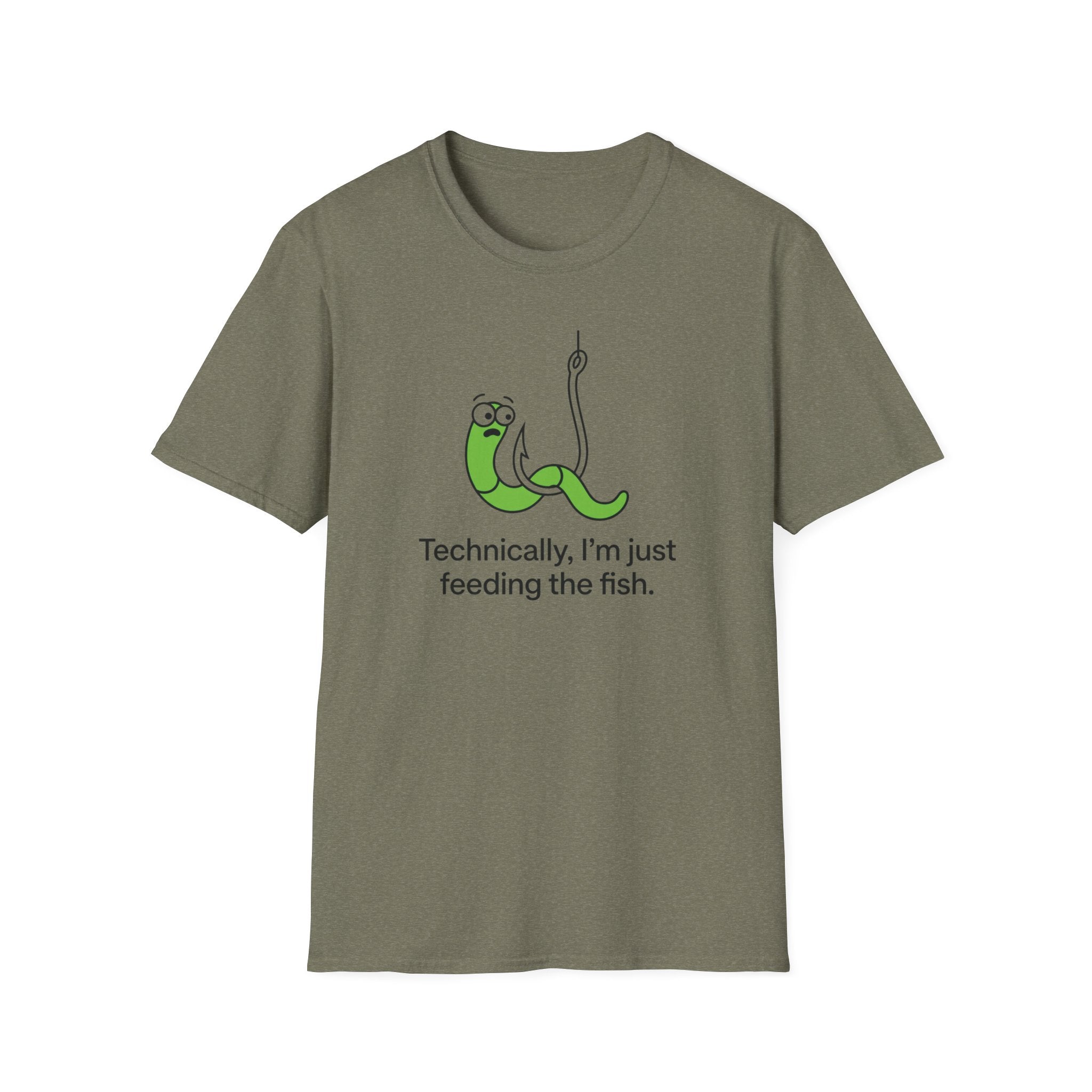 'Technically I'm Just Feeding the Fish',  Fishing T-Shirt