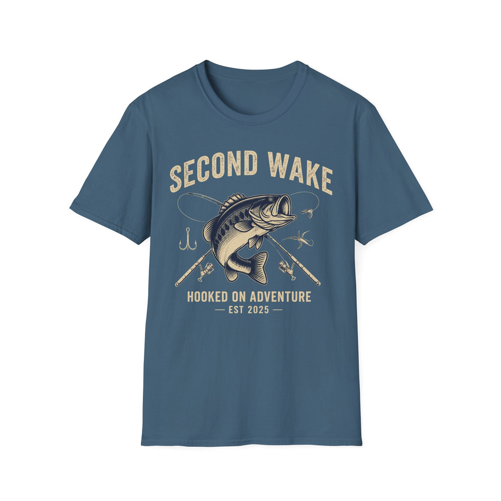 "Secoond Wake, Hooked on Adventure" T-shirt