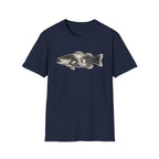 Bass Fish, waterfalls Graphic T-Shirt