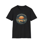 "Before The World Wakes" fishing T-shirt