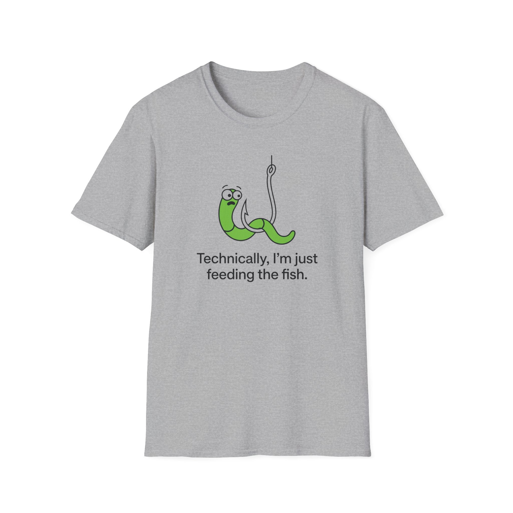 'Technically I'm Just Feeding the Fish',  Fishing T-Shirt