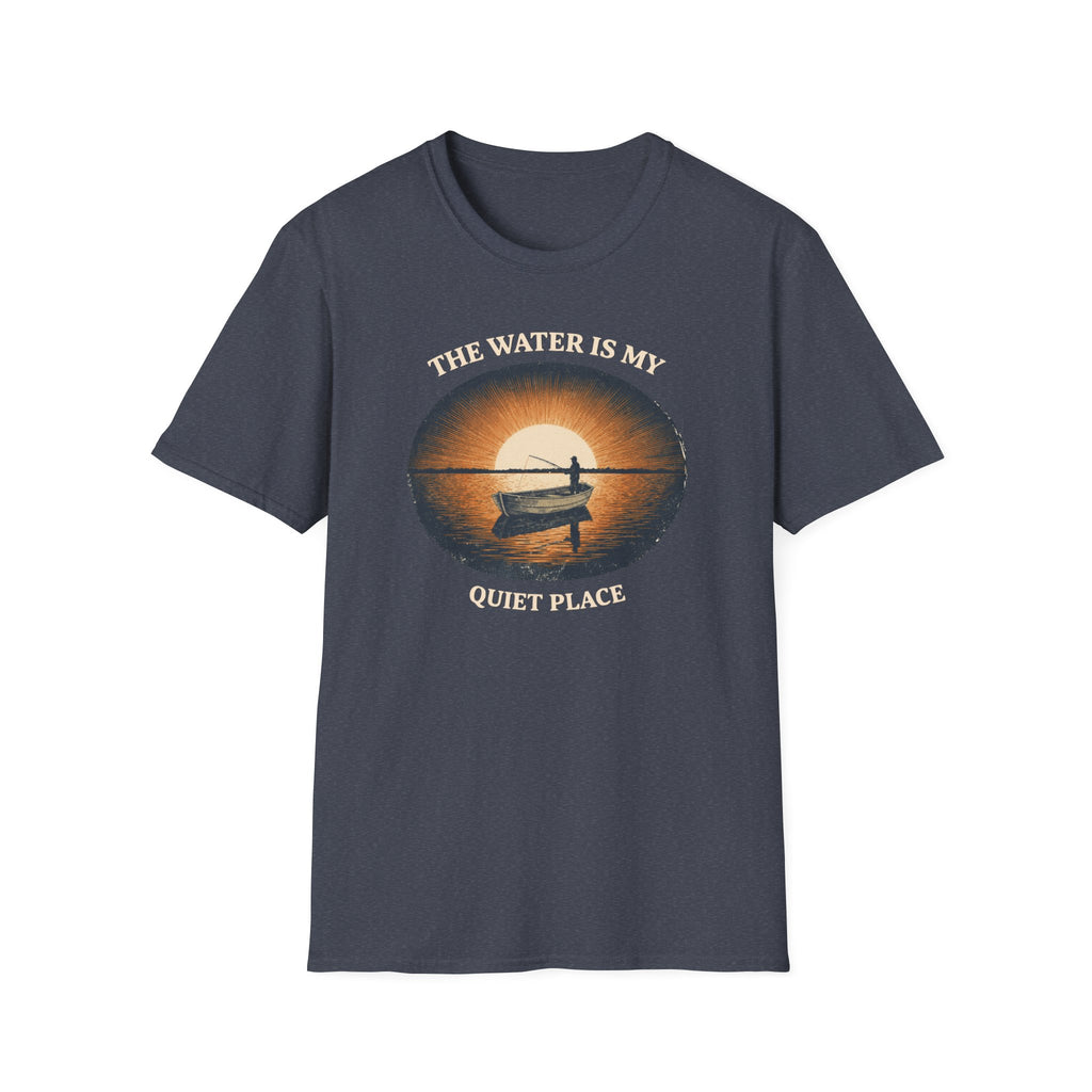 The Water Is My Quiet Place fishing T-Shirt