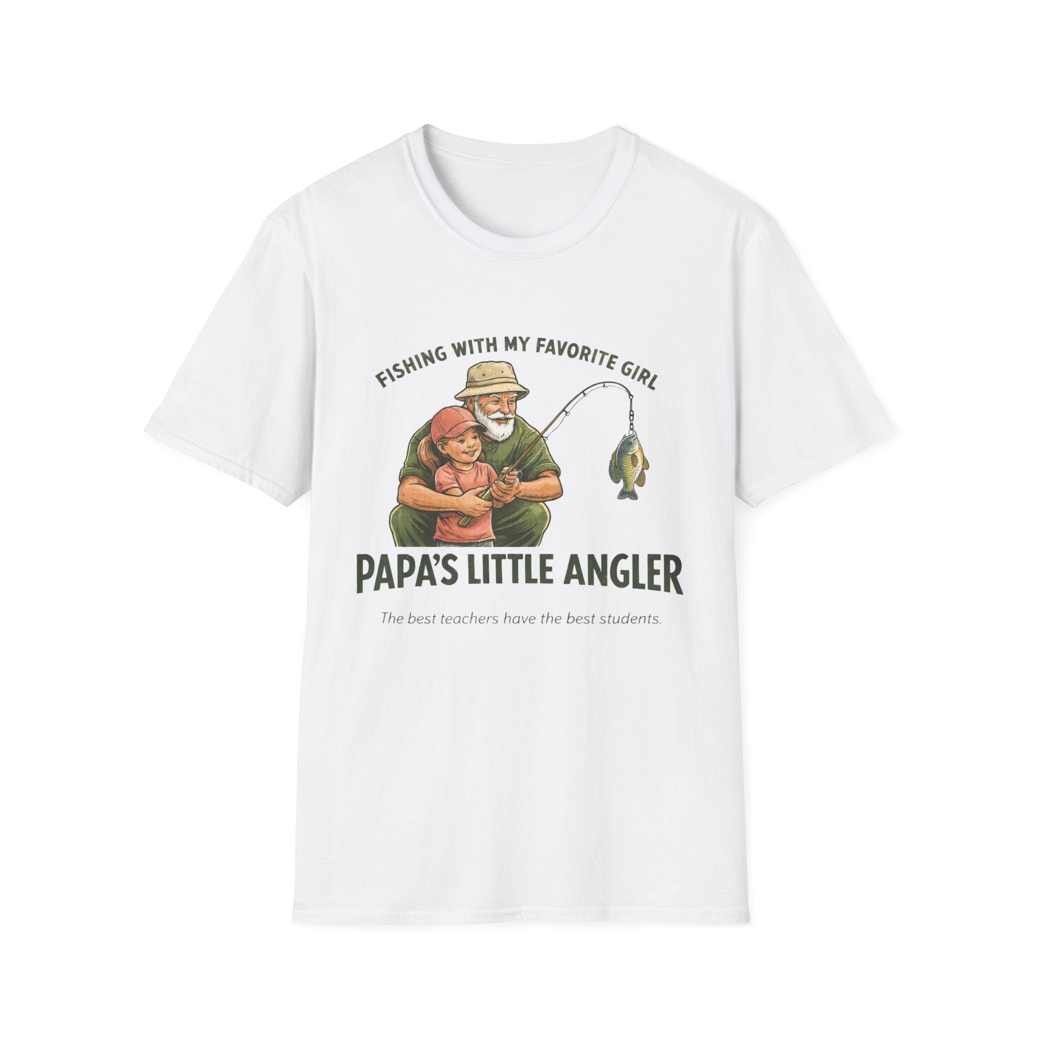 Papa's Little Angler T-Shirt