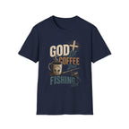 God 1st Coffee 2nd Fishing 3rd T-Shirt