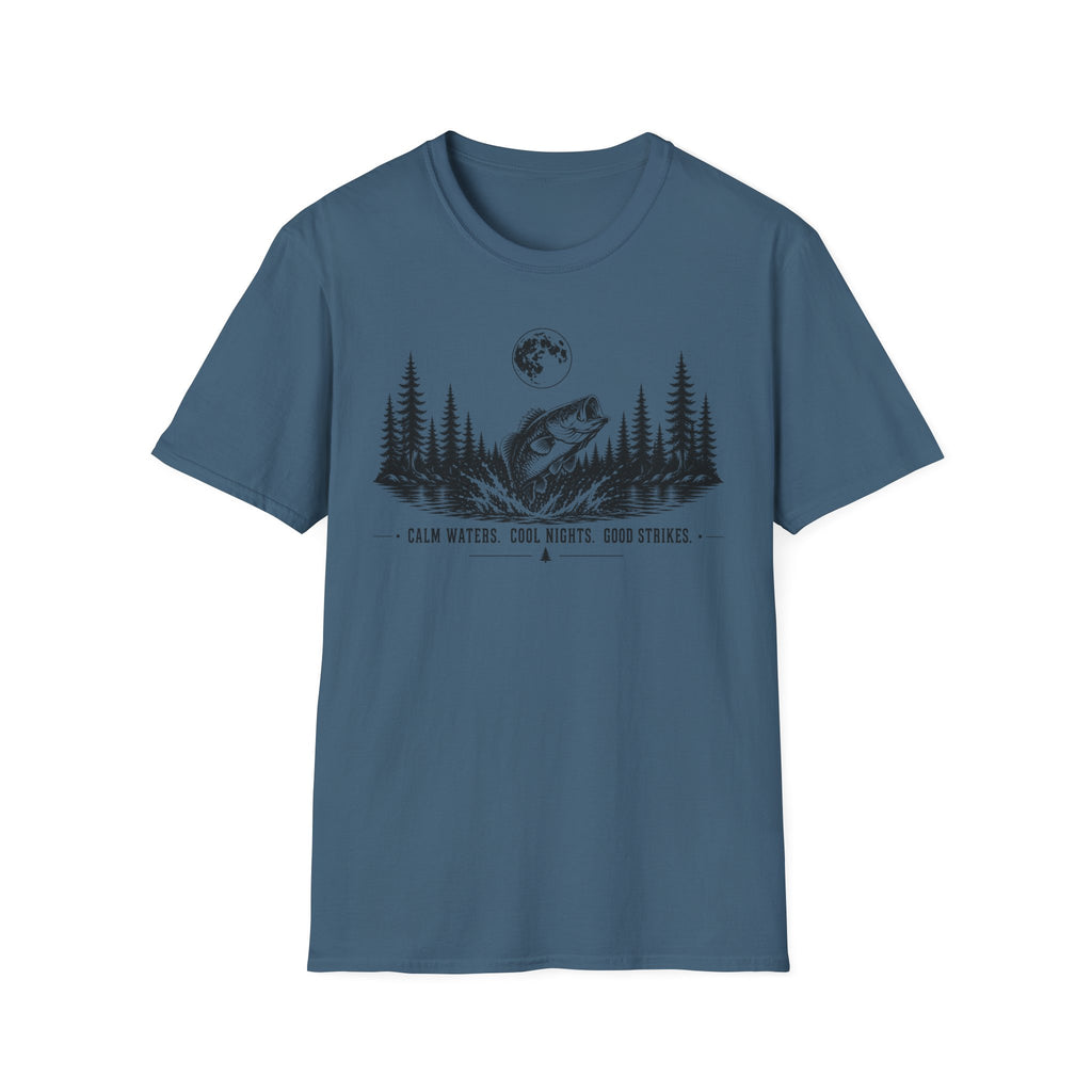 Moon Light Bass Fishing T-Shirt
