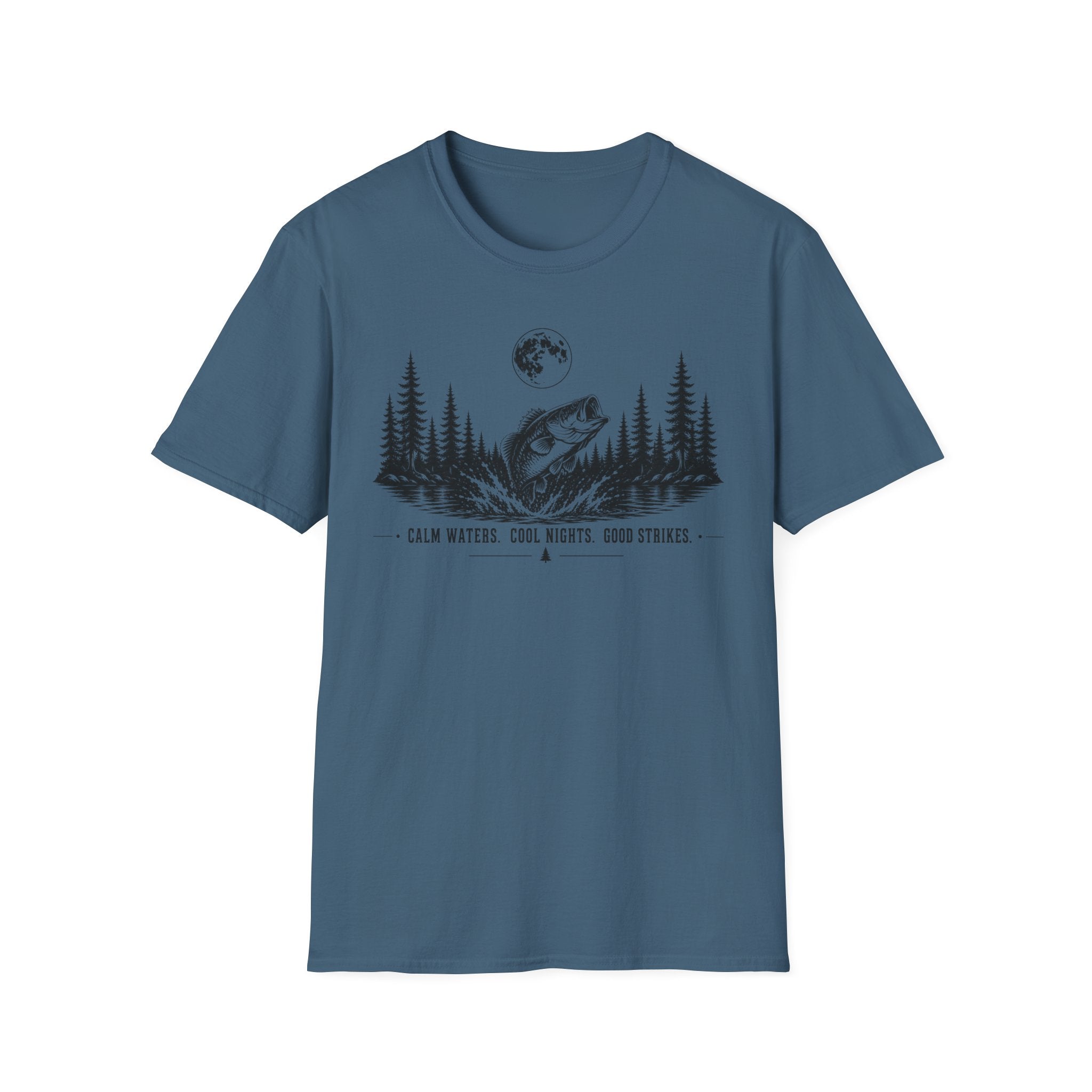 Moon Light Bass Fishing T-Shirt