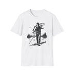 Angler Carrying Big Musky Outdoor Tee T-shirt