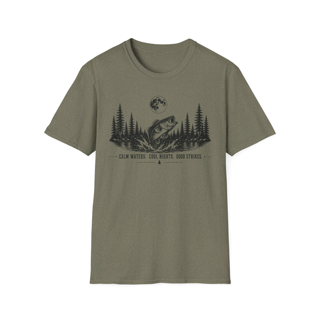 Moon Light Bass Fishing T-Shirt
