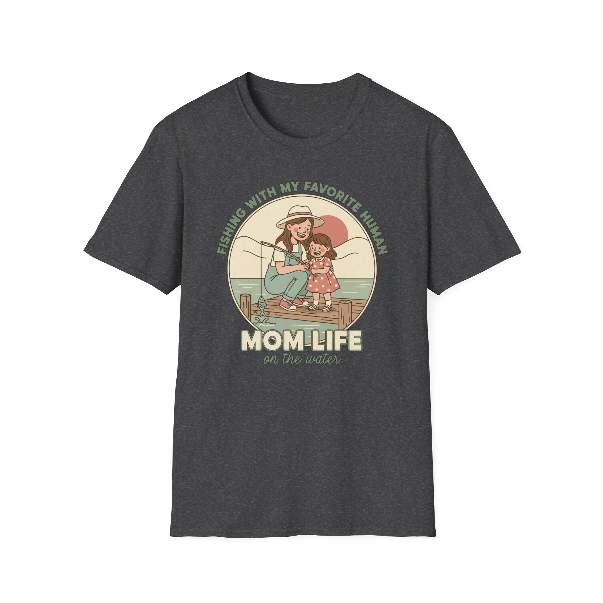 Mom Life Fishing T-Shirt